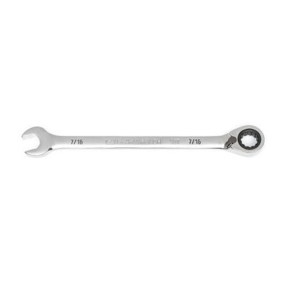 KDT86644 image(0) - Gearwrench 7/16" 90-Tooth 12 Point Reversible Ratcheting Wrench