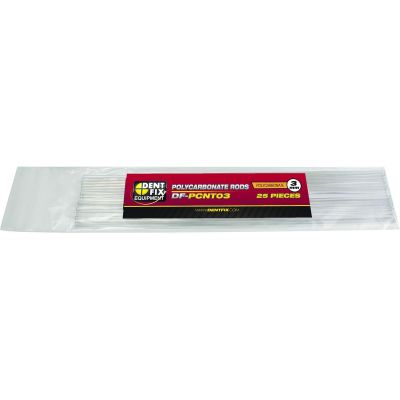 DENDF-PCNT03 image(0) - Dent Fix 25PK 3mm Poly Plastic Rods