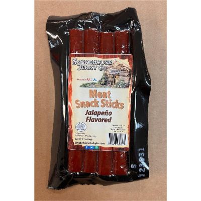 THS601968-358075 image(0) - Smokehouse Jerky Jalapeno Flavored Meat Snack Sticks 3.5 Ounce