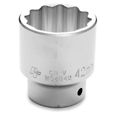 WLMW34842 image(0) - Wilmar Corp. / Performance Tool 3/4'' Dr 12pt Std Socket 42mm