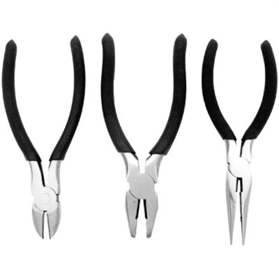 WLM1916 image(0) - Wilmar Corp. / Performance Tool 3 pc Pliers Set - 6" LN, 6" Di