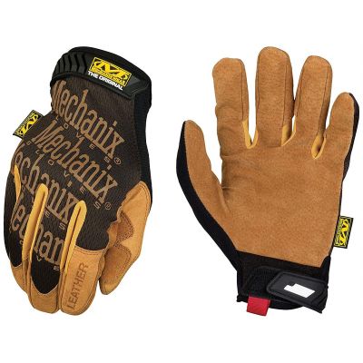 MECLMG-75-010 image(0) - Mechanix Wear Mechanix Wear Original Leather Large 10 Tan/Black