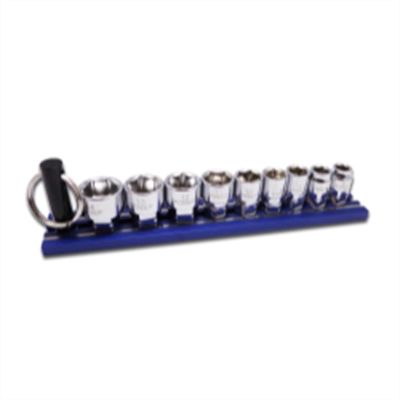 VIMDDM400 image(0) - VIM Tools VIM Tools 9-Piece DUAL DRIVE Metric Shallow Chrome Sockets Set