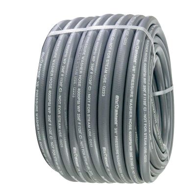 BLBPWSW38300 image(0) - BluBird BluShield Single Wire 3/8 X 300' 4K PSI Pressure Washing Hose (Bulk)