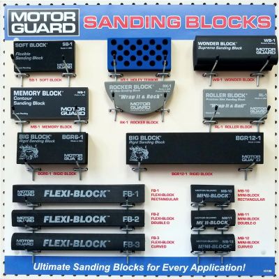 JLMDP-5000 image(0) - Motor Guard SANDING BLOCK DISPLAY