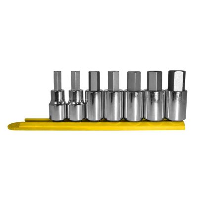 MAY16018 image(0) - Mayhew 7PC SAE Hex Socket Bit Set