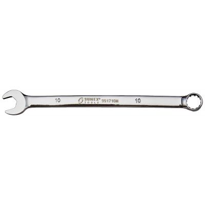 SUN991710MA image(0) - Sunex 10mm Full Polish V-Groove Combi Wrench