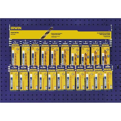 HAN65533 image(0) - Hanson 42PC Cobalt Drill Bit Display