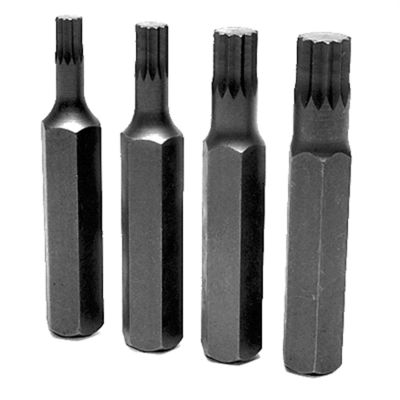 WLMW1395 image(0) - Wilmar Corp. / Performance Tool 4 Pc 12 Point Metric Bit Set