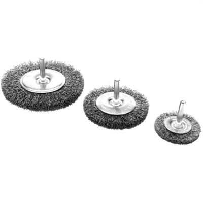 WLMW1209 image(0) - Wilmar Corp. / Performance Tool 3" Wire Wheel - Coarse