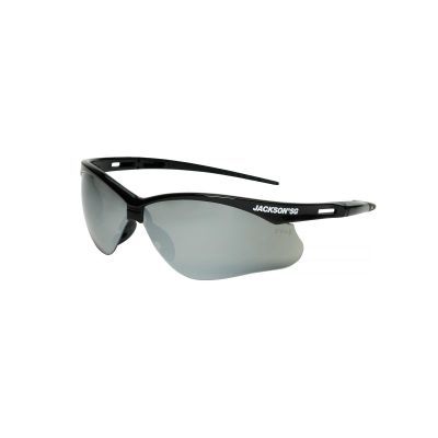 SRW50006 image(0) - Jackson Safety Jackson Safety - Safety Glasses - SG Series - Smoke Mirror Lens - Black Frame - Hardcoat Anti-Scratch - Outdoor