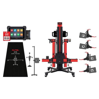 AULIA700T image(0) - Autel Maxisys IA700 ADAS Frame with MS909 Tablet : Wheel Alignment Pre-Check