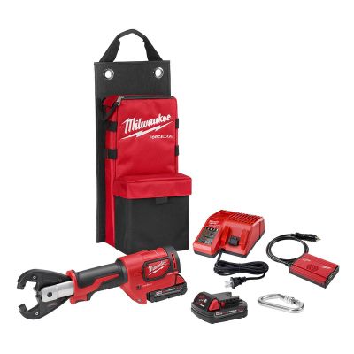 MLW2678-22K image(0) - M18FORCE LOGIC 6T Utility Crimper Kit with Kearney Grooves