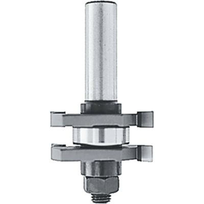 MAK733307-A image(0) - Makita Router Bit, 1/4" 2 Wing, 2 Cutter T&G, 1/2" SH, C.T.