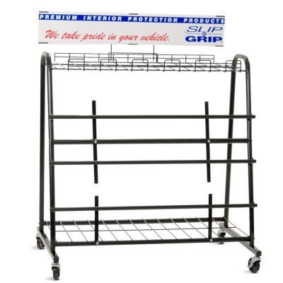 PETFB-P9833-89 image(0) - Petoskey Plastics Black Floor Rack (Empty)