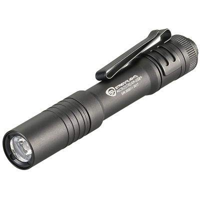 STL66601 image(0) - Streamlight MicroStream USB Bright Pocket-sized Rechargeable Flashlight - Black