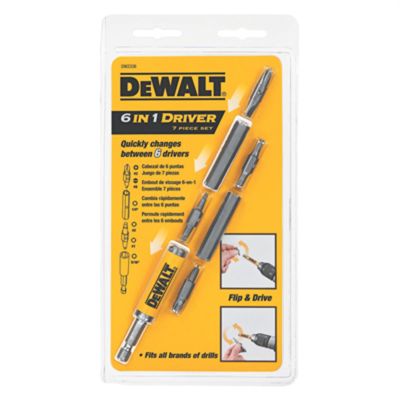 DWTDW2336 image(0) - DeWalt 7pc 6 in 1 Driver Open Stock S