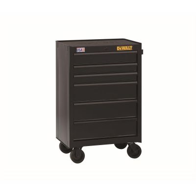 DWTDWST22760 image(0) - DeWalt 6-Drawer Rolling Cabinet, 26.5 in., Black