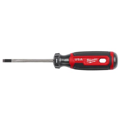 MLWMT211 image(0) - Milwaukee Tool 3/16" Cabinet 3" Cushion Grip Screwdriver (USA)