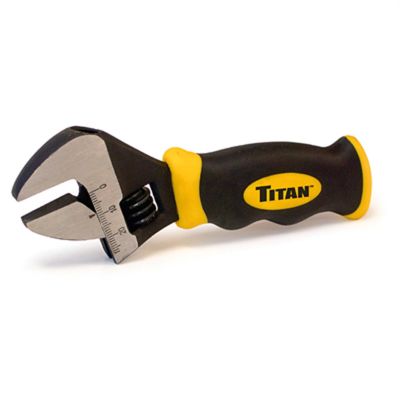 TIT11060-1 image(0) - TITAN 8" STUBBY ADJ WRENCH EA.