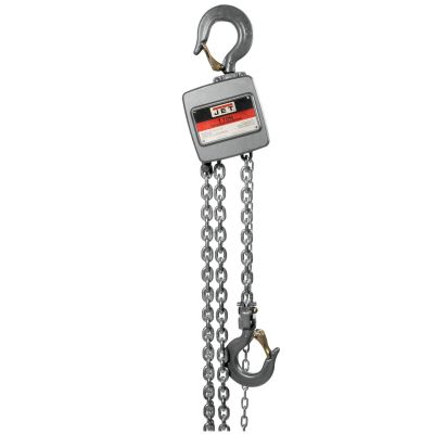 JET133130 image(0) - Jet Tools 1-Ton Aluminum Hand Chain Hoist with 30' Lift - AL100-100-30