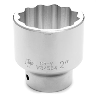 WLMW34564 image(0) - Wilmar Corp. / Performance Tool 3/4" Dr 12pt Std Socket 2"