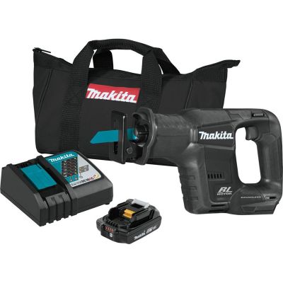 MAKXRJ07R1B image(0) - Makita 18V LXT 2.0 Ah Sub-Compact Brushless Cordless Reciprocating Saw Kit