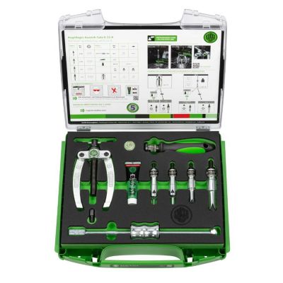 KQTK-22-A image(0) - Kukko Quality Tools Internal Bearing Extractor Set with Counterstay and Slide Hammer