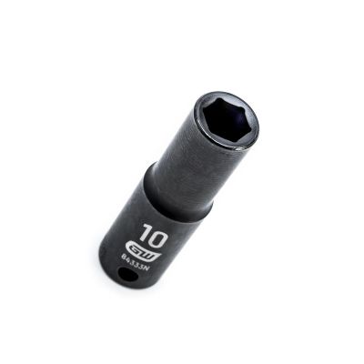 KDT84333N image(1) - GearWrench 3/8" Drive 6 Point Deep Impact Metric Socket 10mm