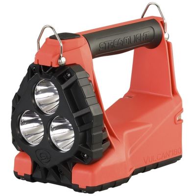 STL44315 image(0) - Streamlight Vulcan 180 Rechargeable Lantern with Tilting Head and Vehicle Mount System, Orange