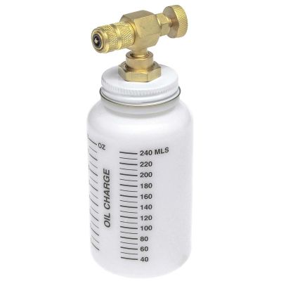 MSS3608292900 image(0) - MAHLE Service Solutions Oil Charge Bottle 1/4 FFL 90 Degree