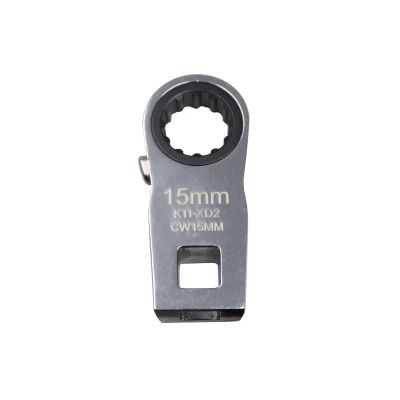 KTIXD2CW15MM image(0) - K Tool International Ratcheting Wrench 15mm 3/8 in. Dr