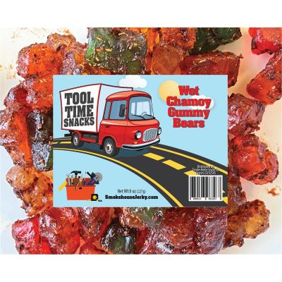 THS689107-963267 image(0) - Smokehouse Jerky 8oz Wet Chamoy Gummy Bears