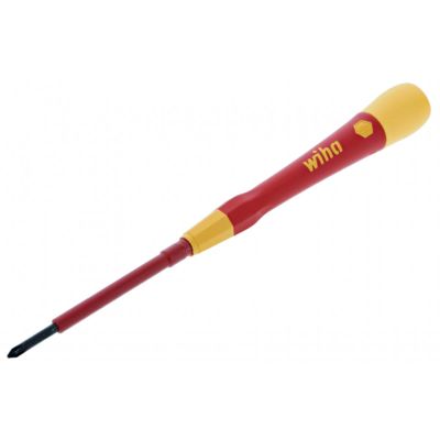 WIH32107 image(0) - Wiha Tools Insul. PicoFinish Precision Phillips Screwdriver #0 x 60mm - 160 OAL