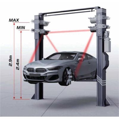 CDOSWA5DPLUS image(0) - Cando International Inc. SWA-5D 2 Post Lift Alignment System with Scan Tool Diagnostics