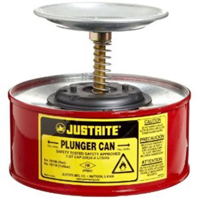 JUS10108 image(0) - Justrite Mfg. Co. 1 QT PLUNGER CAN