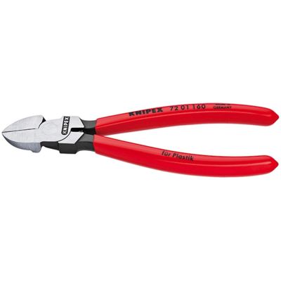 KNP7201-7 image(0) - KNIPEX Pliers Diag Cutter 7"