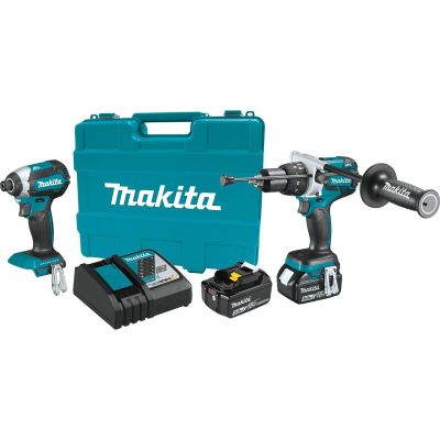 MAKXT267T image(0) - Makita 18V LXT Brushless Cordless 2-Pc Combo Kit