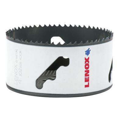 LEX30066 image(0) - Lenox Tools Hole Saw, 4-1/8 in. Long Lasting Bi-Metal Construc