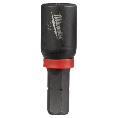 MLW49-66-4712 image(0) - Milwaukee Tool SHOCKWAVE Impact Duty 1/4” Insert Magnetic Nut Driver BULK 10