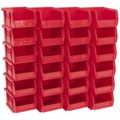 MRO89837017 image(0) - Msc Industrial Supply 4-1/8" Wide x 5-3/8" Deep x 3" High Hopper Stacking Bin