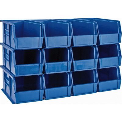 MRO73087983 image(0) - Msc Industrial Supply 5-1/2" Wide x 10-7/8" Deep x 5" High Hopper Stacking Bin