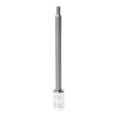 MAY16461 image(0) - Mayhew Mayhew 5/32-Inch SAE Hex Medium Insert Socket Bit, 1/4-Inch Drive