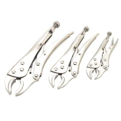 WLMW1107DB image(0) - Wilmar Corp. / Performance Tool 3 Pc Lock Grip Plier Set