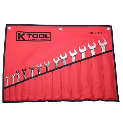 KTI41013 image(0) - K Tool International Wrench Set Combination 13 Piece SAE