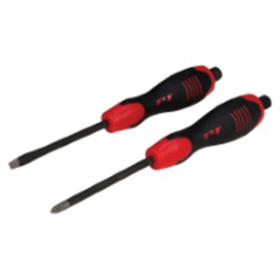 WLMW1730 image(0) - Wilmar Corp. / Performance Tool 2pk Diamond Tip Screwdrivers