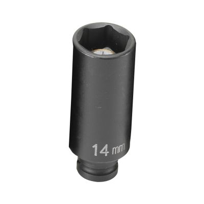 GRE914MDG image(0) - Grey Pneumatic SOC 14MM 1/4D IMP MAG 6PT DP BLK