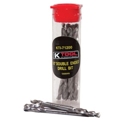 KTI71200 image(0) - K Tool International DRILL BIT DOUBLE ENDE 1/8IN. 10/PK