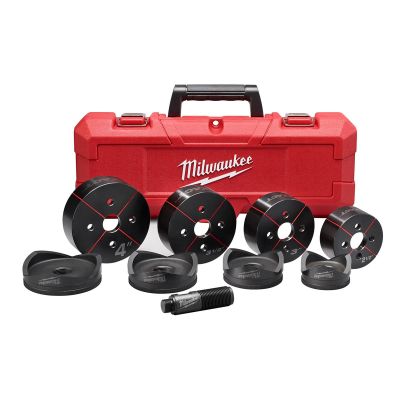 MLW49-16-2695 image(0) - Milwaukee Tool Milwaukee EXACT 2-1/2" to 4" Knockout Set