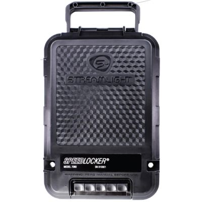 STL59000 image(0) - Streamlight SpeedLocker Portable, Lockable Storage Container - Black